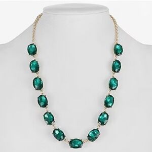 Monet Green Statement Necklace